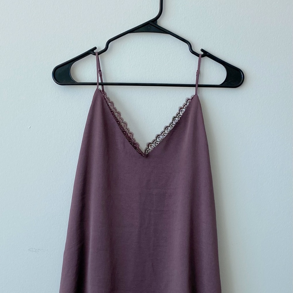 Express lace tank top